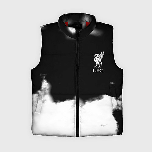 Женский жилет Liverpool текстура / 3D-Красный – фото 1