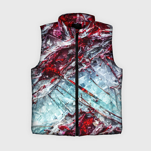 Женский жилет Лёд и кровь / 3D-Красный – фото 1