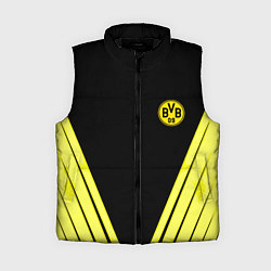 Женский жилет Borussia geometry yellow