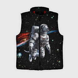 Женский жилет The dalmatian brave cosmonaut - ai art