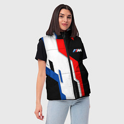 Женский жилет BMW - униформа, цвет: 3D-светло-серый — фото 2