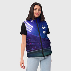 Женский жилет Tottenham ночное поле, цвет: 3D-черный — фото 2