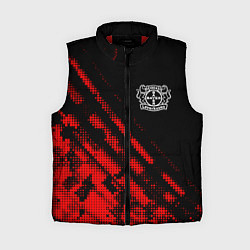 Женский жилет Bayer 04 sport grunge