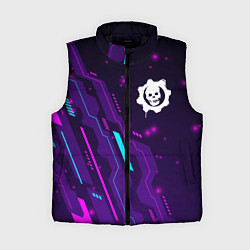 Женский жилет Gears of War neon gaming