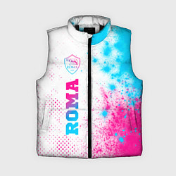 Женский жилет Roma neon gradient style по-вертикали, цвет: 3D-черный