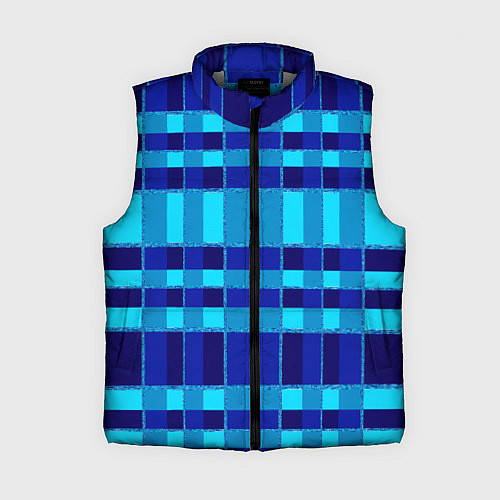 Женский жилет Полосный паттерн / 3D-Светло-серый – фото 1