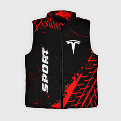 Женский жилет Tesla red sport tires