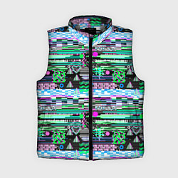 Женский жилет Abstract color pattern, цвет: 3D-светло-серый