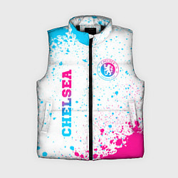 Женский жилет Chelsea neon gradient style вертикально