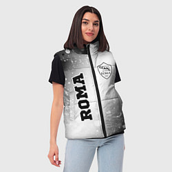 Женский жилет Roma sport на светлом фоне вертикально, цвет: 3D-черный — фото 2