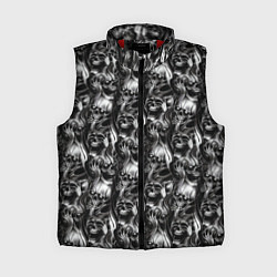 Женский жилет Smoke skulls