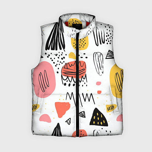 Женский жилет Паттерн узоры / 3D-Красный – фото 1