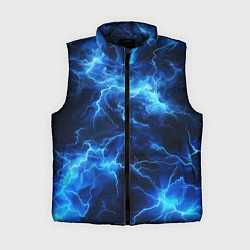 Женский жилет Элементаль энергии текстура, цвет: 3D-черный