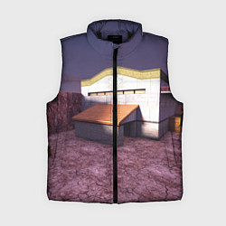 Женский жилет Counter Strike 1 6 de nuke, цвет: 3D-черный