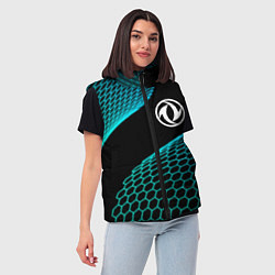 Женский жилет Dongfeng electro hexagon, цвет: 3D-черный — фото 2