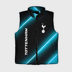 Женский жилет Tottenham неоновые лампы, цвет: 3D-черный