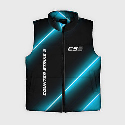 Женский жилет Counter Strike 2 неоновые лампы