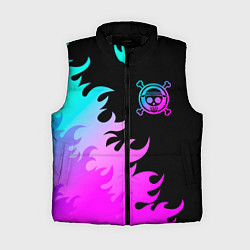 Женский жилет One Piece неоновый огонь