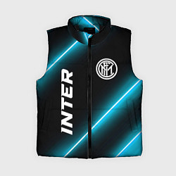 Женский жилет Inter неоновые лампы, цвет: 3D-черный