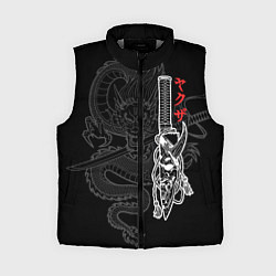 Женский жилет Хання на японском ноже, цвет: 3D-светло-серый