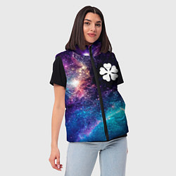 Женский жилет Black Clover space anime, цвет: 3D-черный — фото 2