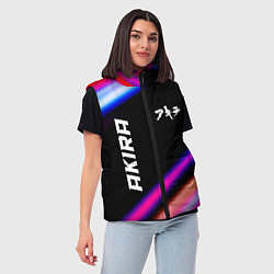Женский жилет Akira speed anime lights, цвет: 3D-черный — фото 2