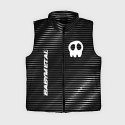 Женский жилет Babymetal metal rock lines