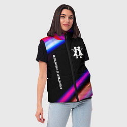 Женский жилет Hunter x Hunter speed anime lights, цвет: 3D-черный — фото 2
