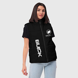 Женский жилет Buik logo white, цвет: 3D-красный — фото 2