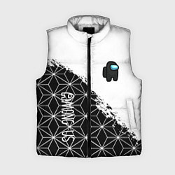 Женский жилет Among us mobile game retro, цвет: 3D-светло-серый