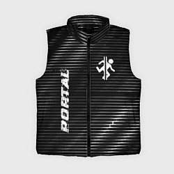 Женский жилет Portal metal game lines