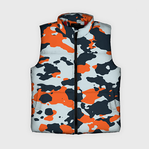 Женский жилет Камуфляж из игры counter strike / 3D-Красный – фото 1