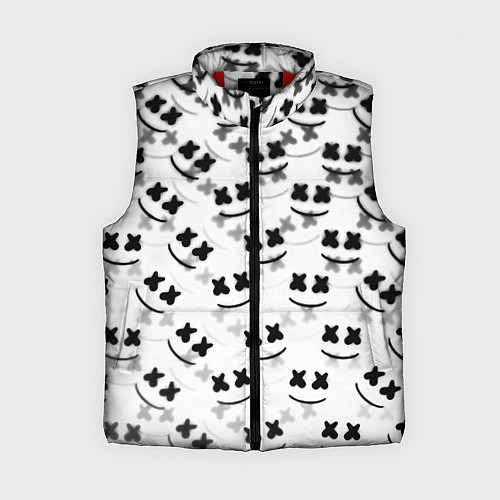 Женский жилет Marshmello dj pattern / 3D-Красный – фото 1