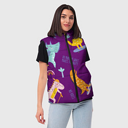Женский жилет No rules, цвет: 3D-красный — фото 2