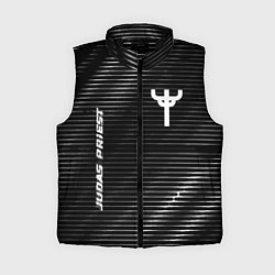 Женский жилет Judas Priest metal rock lines