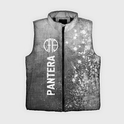 Женский жилет Pantera - grey gradient по-вертикали, цвет: 3D-черный