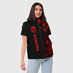 Женский жилет Valencia - red gradient по-вертикали, цвет: 3D-черный — фото 2