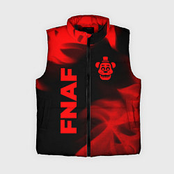 Женский жилет FNAF - red gradient вертикально