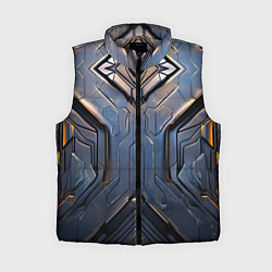 Женский жилет Стальная броня землянина, цвет: 3D-светло-серый