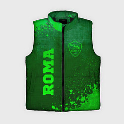 Женский жилет Roma - green gradient вертикально, цвет: 3D-черный