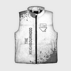 Женский жилет The Neighbourhood - white gradient вертикально