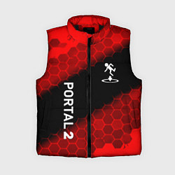 Женский жилет Portal hexagon pattern