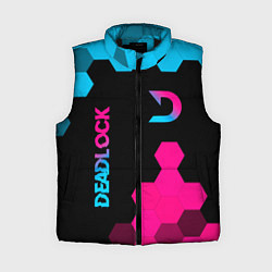 Женский жилет Deadlock - neon gradient вертикально