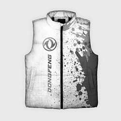 Женский жилет Dongfeng - white gradient по-вертикали, цвет: 3D-черный