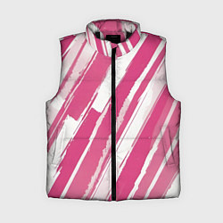 Женский жилет Розовые полосы