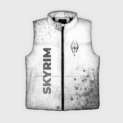 Женский жилет Skyrim - white gradient вертикально