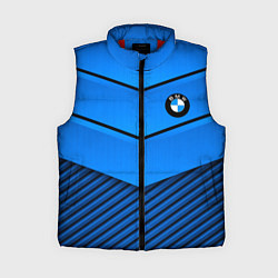 Женский жилет BMW geometry blue, цвет: 3D-красный