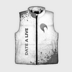 Женский жилет Date A Live - white gradient вертикально