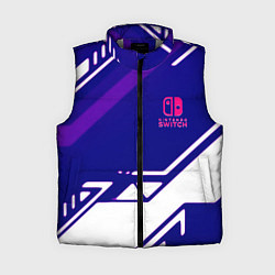 Женский жилет Нинтендо геометрия киберспорт, цвет: 3D-светло-серый