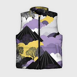 Женский жилет Япония горы